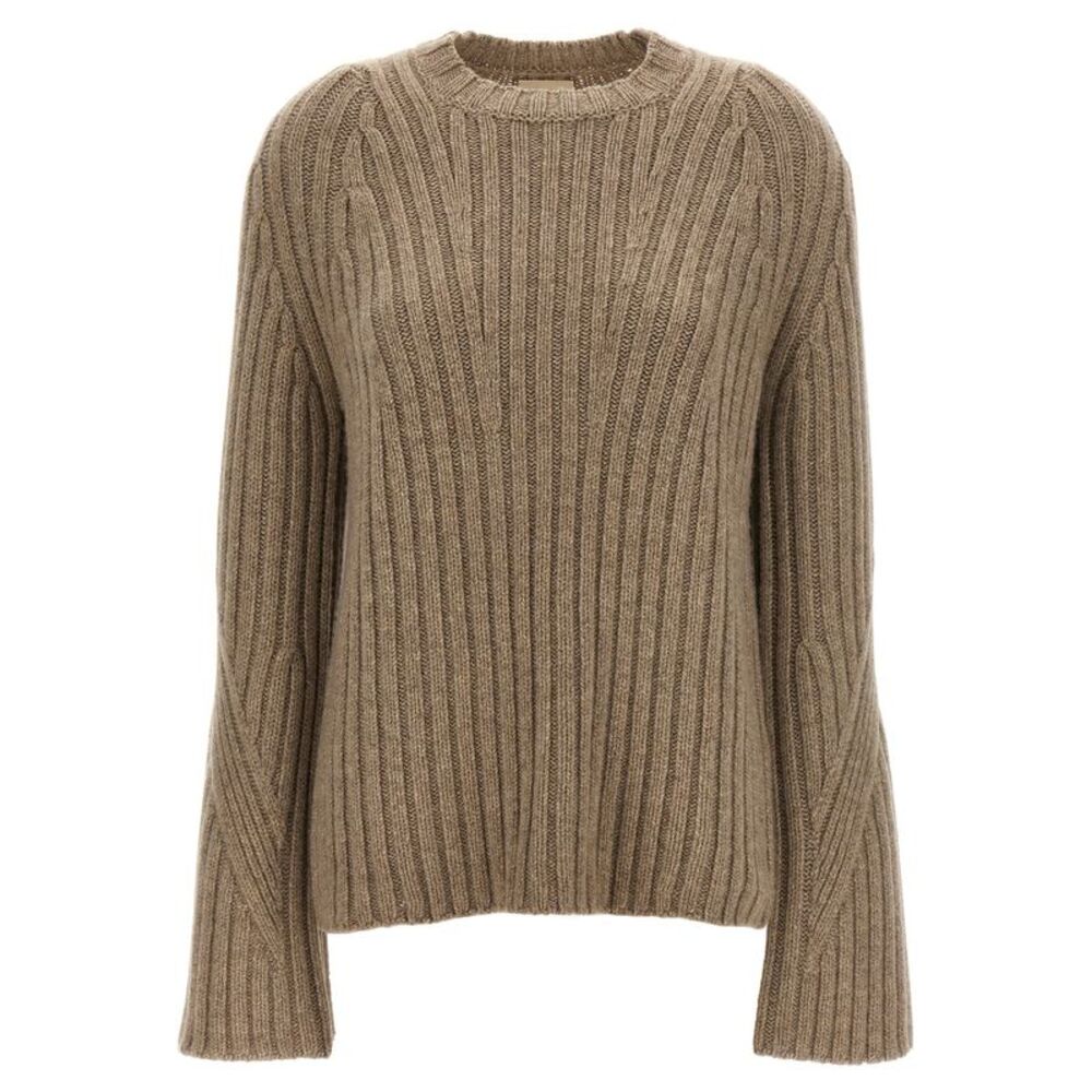 Khaite Beige Cashmere Women's Cardigan